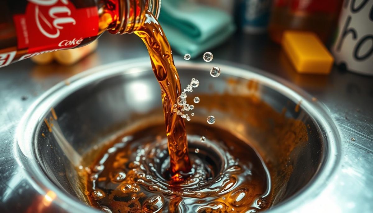 Coke as drain cleaner